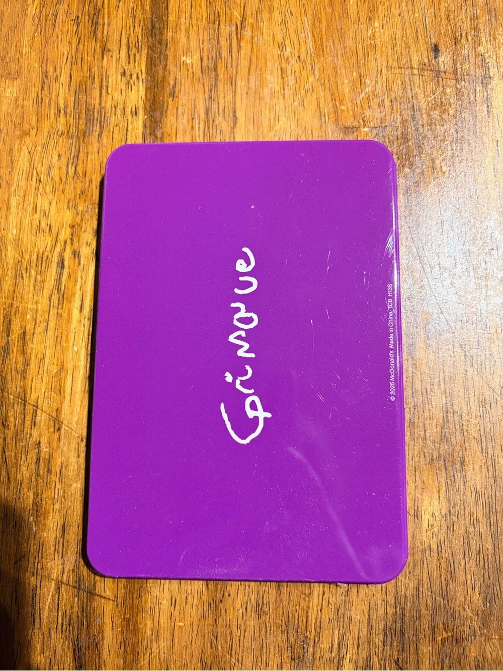 McDonald's Grimace Purple Collectible Tin
